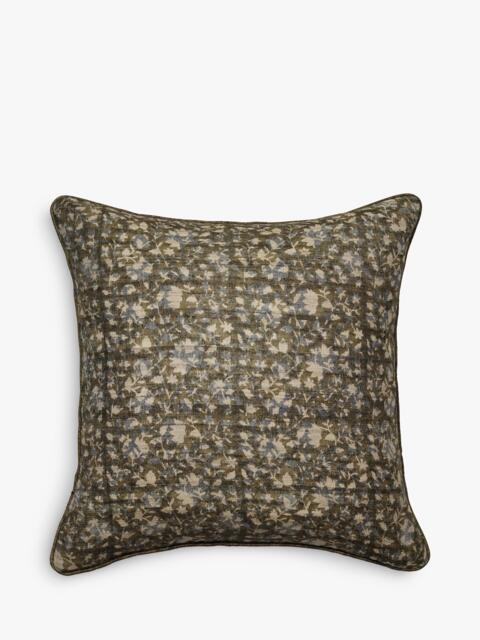 OKA Pattiyan Cushion, Dark Seafoam/Hemp - image 1