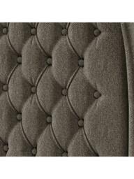 Hypnos Elizabeth Extra Wide Upholstered Headboard, Single - thumbnail 3