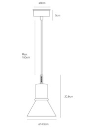 Anglepoise Type 80 Ceiling Light - thumbnail 4