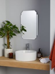 John Lewis Deco Bathroom Mirror - thumbnail 2