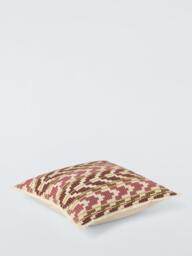 John Lewis Merida Cushion, Pink Multi - thumbnail 3