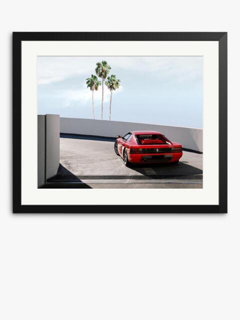 Sonic Editions Ferrari Testarossa Framed Print