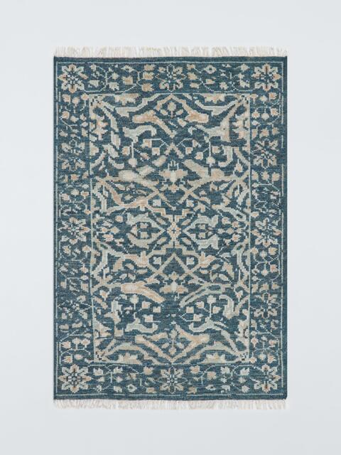 John Lewis Hand Knotted Amrita Ziegler Rug, Blue - image 1