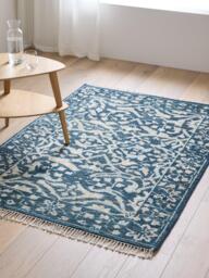 John Lewis Hand Knotted Amrita Ziegler Rug, Blue - thumbnail 2