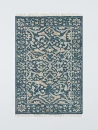John Lewis Hand Knotted Amrita Ziegler Rug, Blue