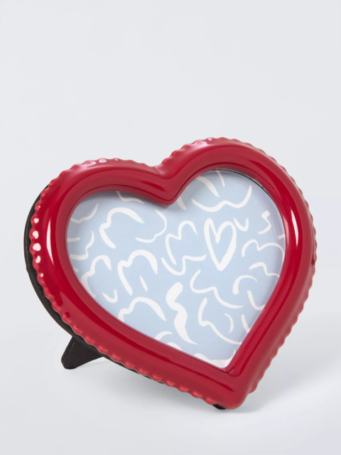 John Lewis Archive Heart Photo Frame, Red - image 1