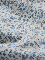 Piglet in Bed Mini Meadow Washed Cotton Bedding, Blue - thumbnail 2