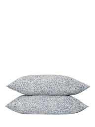 Piglet in Bed Mini Meadow Washed Cotton Bedding, Blue - thumbnail 3