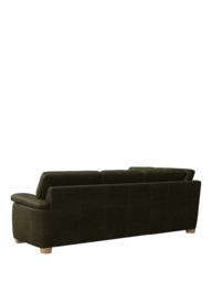 John Lewis Camden LHF Chaise Corner Leather Sofa, Light Leg - thumbnail 4