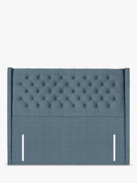 John Lewis Margot Winged Full Depth Upholstered Headboard, Super King Size - image 1