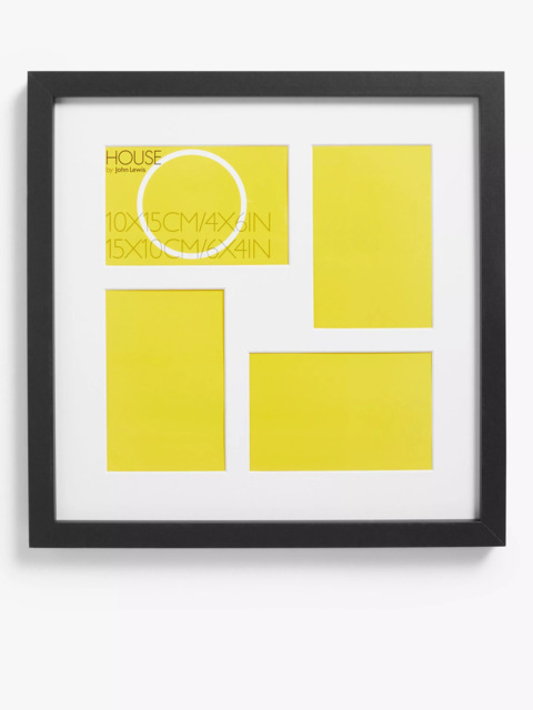 "John Lewis Box Photo Frame & Mount, 4 Photo, 6 x 4"" (15 x 10cm)" - image 1