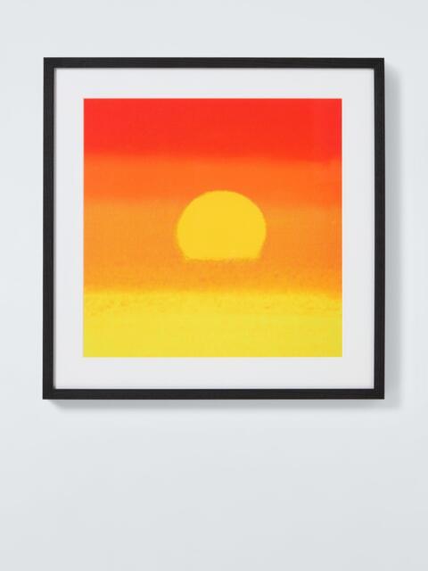 John Lewis Andy Warhol 'Sunset (Orange and Yellow), 1972' Framed Print & Mount, 52.5 x 52.5cm - image 1