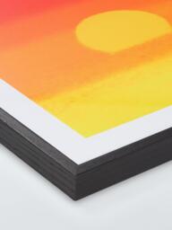 John Lewis Andy Warhol 'Sunset (Orange and Yellow), 1972' Framed Print & Mount, 52.5 x 52.5cm - thumbnail 2