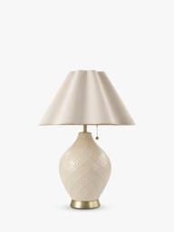 Laura Ashley Mr Jones Table Lamp, Cream - thumbnail 3