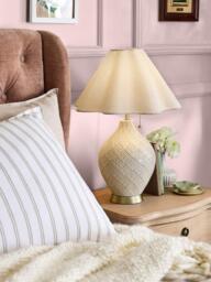 Laura Ashley Mr Jones Table Lamp, Cream - thumbnail 2