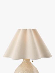 Laura Ashley Mr Jones Table Lamp, Cream - thumbnail 4