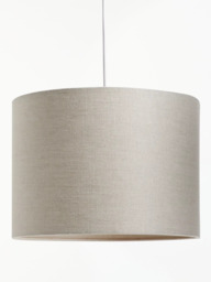 John Lewis Sophia Pure Linen Drum Lampshade - thumbnail 6