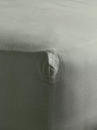 Bedfolk Relaxed Cotton Flat Sheets - thumbnail 3