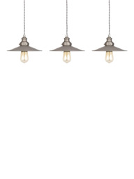 John Lewis Tobias 3 Light Over Diner Bar Ceiling Light - thumbnail 4