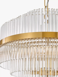 John Lewis Shimminista 3 Tiered Pendant Ceiling Light - thumbnail 5