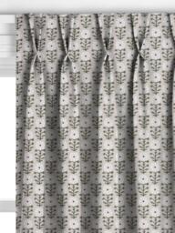 John Lewis Aria Floral Print Made to Measure Curtains or Roman Blind, Natural - thumbnail 4