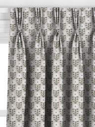 John Lewis Aria Floral Print Made to Measure Curtains or Roman Blind, Natural - thumbnail 6