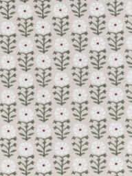 John Lewis Aria Floral Print Made to Measure Curtains or Roman Blind, Natural