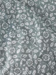 John Lewis Marlow Trailing Cotton Duvet Cover Set, Sage - thumbnail 5
