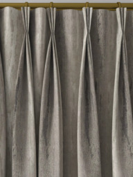 Clarke & Clarke Effetto Made to Measure Curtains or Roman Blind, Charcoal - thumbnail 6