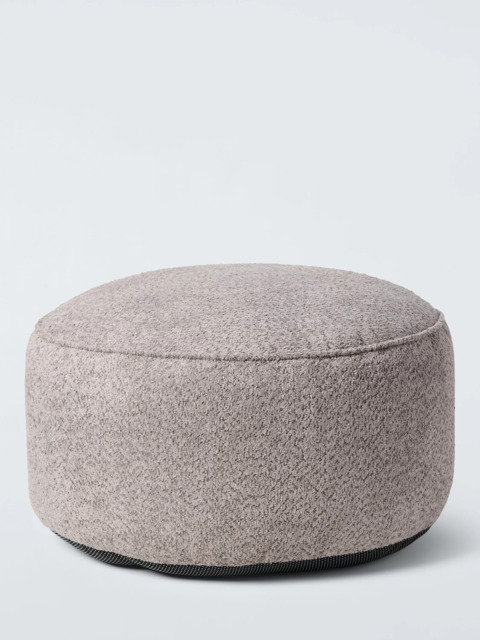 John Lewis Bouclé Beanbag Pouffe - image 1