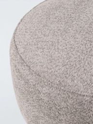 John Lewis Bouclé Beanbag Pouffe - thumbnail 3