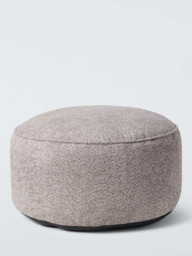 John Lewis Bouclé Beanbag Pouffe - thumbnail 1