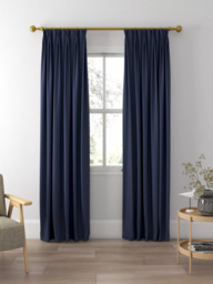 Sanderson Tuscany II Made to Measure Curtains or Roman Blind, Indigo - thumbnail 5