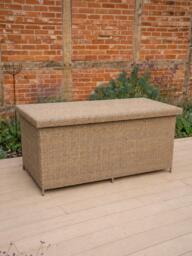 KETTLER Derwent Woven Garden Cushion Box, Brown - thumbnail 2