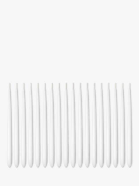 Georg Jensen Tapered Menorah Candles, Pack of 18, White - image 1