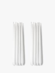 Georg Jensen Tapered Menorah Candles, Pack of 18, White - thumbnail 2
