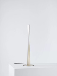 John Lewis Twist LED Table Lamp, Brushed Chrome - thumbnail 2