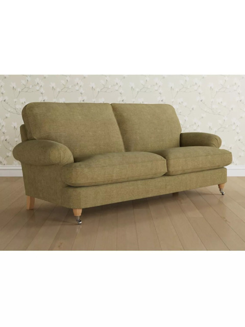 Laura Ashley Beaumaris Large 3 Seater Sofa, Oak Leg - image 1