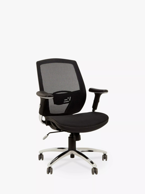 John Lewis Murray Ergonomic Office Chair, Black - image 1