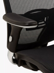 John Lewis Murray Ergonomic Office Chair, Black - thumbnail 6