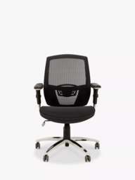 John Lewis Murray Ergonomic Office Chair, Black - thumbnail 3
