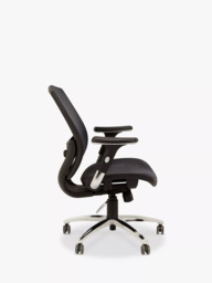 John Lewis Murray Ergonomic Office Chair, Black - thumbnail 4