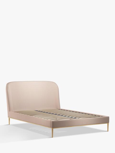 John Lewis Show-Wood Upholstered Bed Frame, Double - image 1