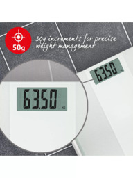 Salter Ultimate Accuracy Digital Bathroom Scale, Glass - thumbnail 5