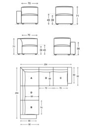 Swyft Model 03 5 Seater Corner Sofa - thumbnail 2