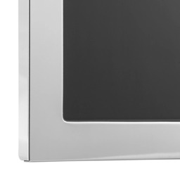 John Lewis Wide Border Double Photo Frame, Silver Plated - thumbnail 2