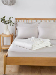 Pretty You Bamboo Summer Duvet, Cloud White - thumbnail 1