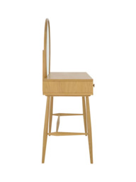 ercol for John Lewis Hambledon Dressing Table & Mirror, Oak - thumbnail 3