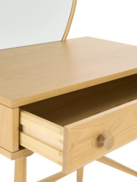 ercol for John Lewis Hambledon Dressing Table & Mirror, Oak - thumbnail 5