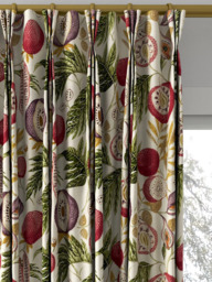 Sanderson Jackfruit Made to Measure Curtains or Roman Blind, Fig - thumbnail 6